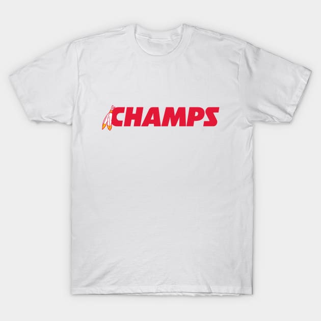 KC Champs - White T-Shirt by KFig21